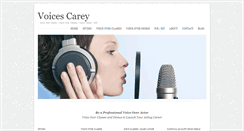 Desktop Screenshot of dallasvoiceover.com