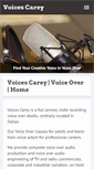 Mobile Screenshot of dallasvoiceover.com